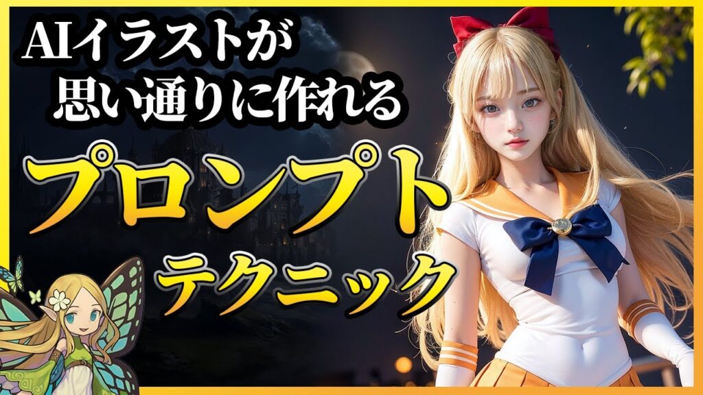 【初心者必見!】AIイラストのプロンプトの仕組みと構文をわかりやすく解説(Stable Diffusion)