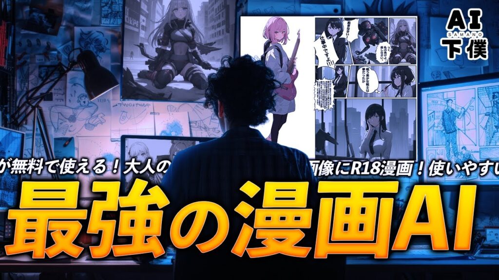 【無料】AIマンガ制作はこれで良い！ComfyUIやWebUIと連携でサクサク編集ができる「MangaEditorDesu！」がおすすめ。