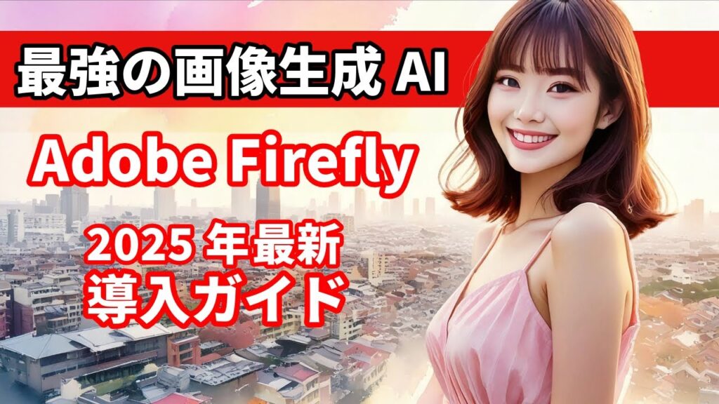 2025年最新！最強の画像生成AI【Adobe Firefly】を使いこなせ！