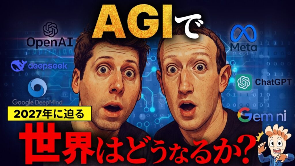 【2027年に迫る】AGIで世界はどうなるか?