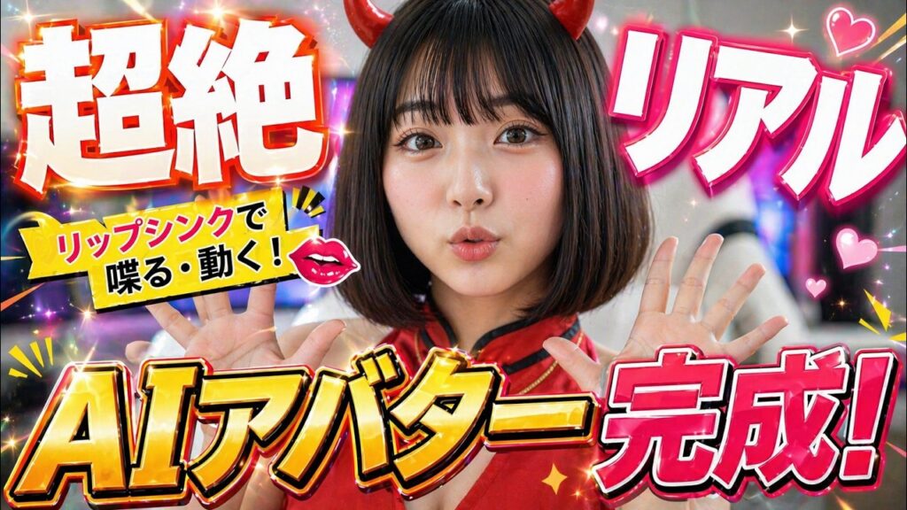 【DomoAI】最新リップシンク機能を徹底解説！AIアバターでMVも制作できる！