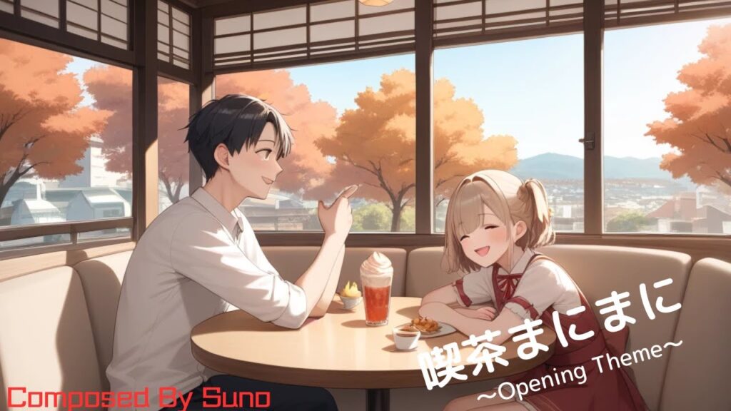 【生成AI作曲】喫茶まにまに~Opening Theme~