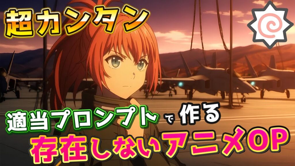 適当プロンプトでここまでできる！AIだけで架空アニメOPを作ってみた【手順全公開｜Sora2使用】