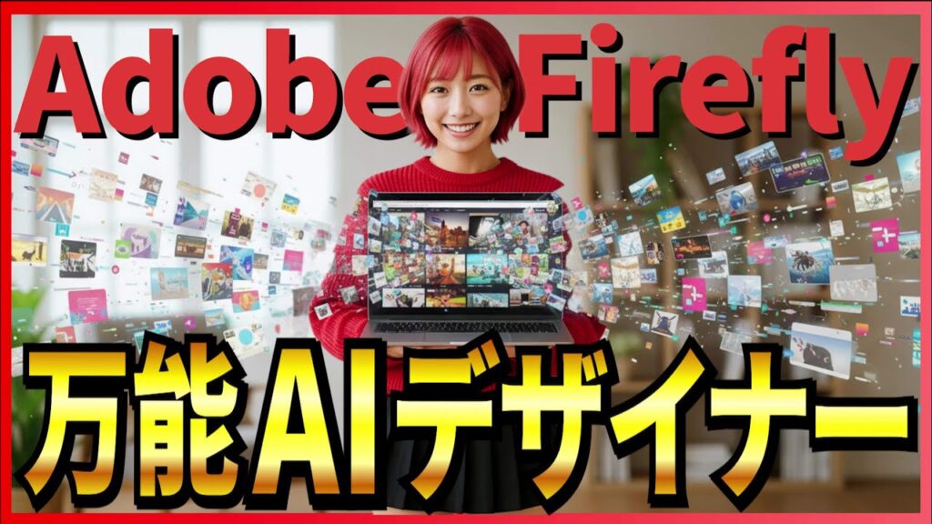 【無料で始める創作革命】AIで画像・動画・音声ぜんぶ生成! アドビのオールインワンAI「Firefly」徹底解説!