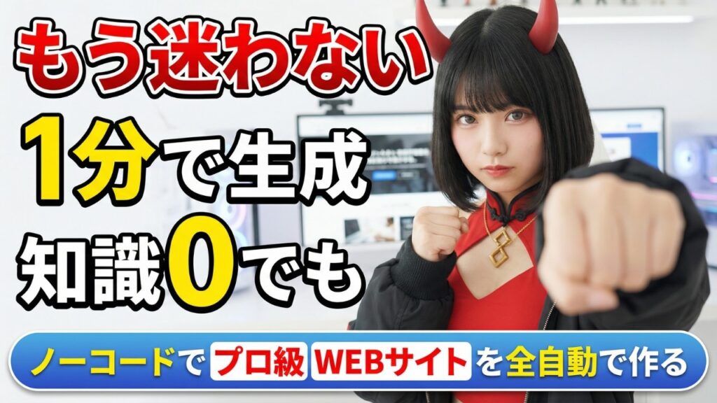 【AIでWebサイト作成】ノーコードでプロ級デザインにする方法｜Readdy AI（注意点・初心者向け)