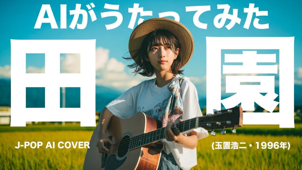 【61】Adoに憧れるAIが唄う『田園』(玉置浩二) /Den-en - Koji Tamaki - J-POP AI COVER