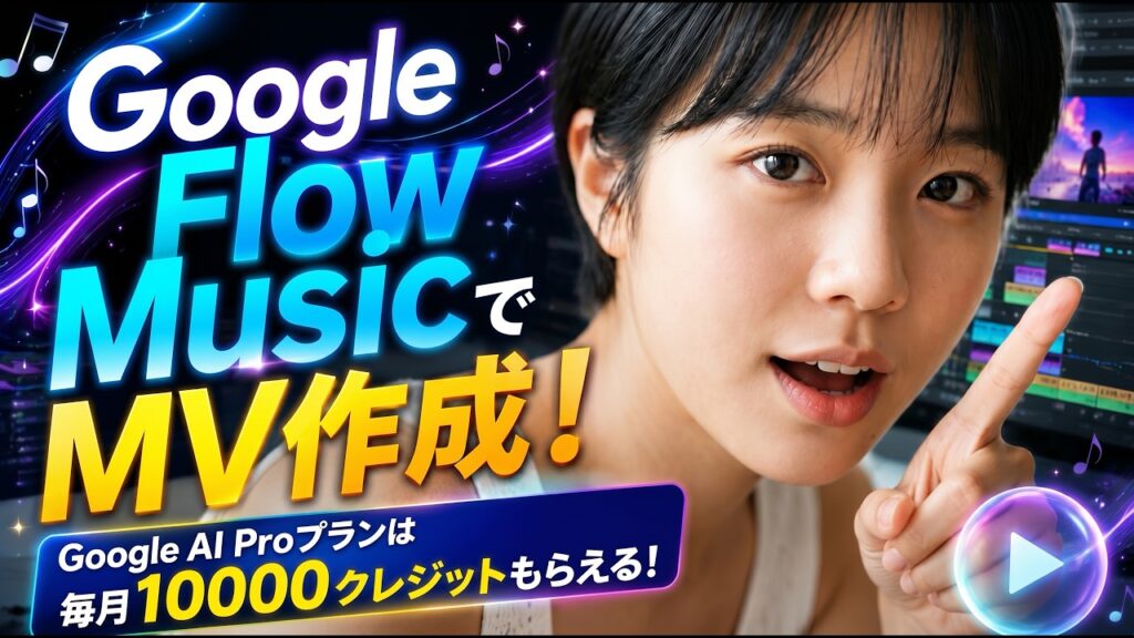 Google Flow Music完全解説｜最新AIでプロ並みの楽曲とミュージックビデオを作る方法